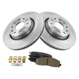 TRQ® - Front Disc Brake Kit with Ceramic Pads