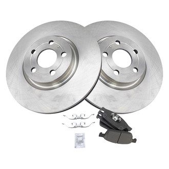 TRQ® - Front Disc Brake Kit with Ceramic Pads