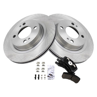 TRQ® - Disc Brake Kit with Ceramic Pads