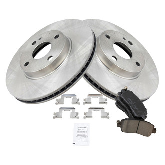 TRQ® - Front Disc Brake Kit with Ceramic Pads