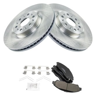 TRQ® - Front Disc Brake Kit with Ceramic Pads