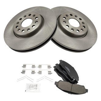 TRQ® - Front Disc Brake Kit with Ceramic Pads
