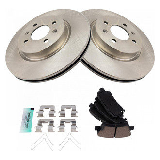 TRQ® - Front Disc Brake Kit with Ceramic Pads