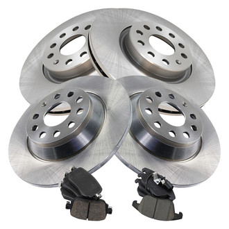 TRQ® - Disc Brake Kit with Ceramic Pads