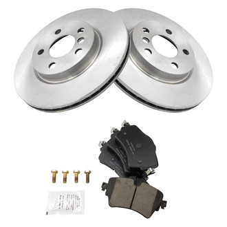 TRQ® - Front Disc Brake Kit with Ceramic Pads
