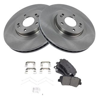 TRQ® - Front Disc Brake Kit with Ceramic Pads