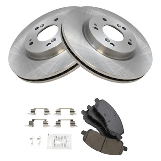 TRQ® - Front Disc Brake Kit with Ceramic Pads