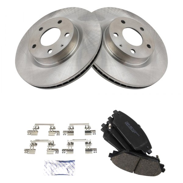 TRQ® - Front Disc Brake Kit with Ceramic Pads