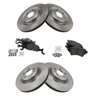 TRQ® - Disc Brake Kit with Ceramic Pads