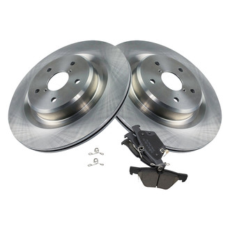 TRQ® - Rear Disc Brake Kit with Ceramic Pads