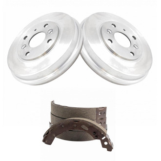 TRQ® - Drum Brake Shoe and Drum Kit