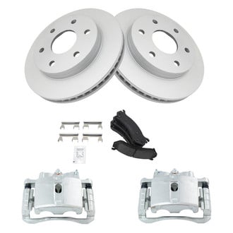 TRQ® - Front Disc Brake Kit with Ceramic Pads and Calipers
