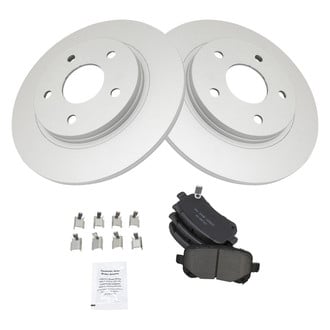 TRQ® - Rear Disc Brake Kit with Ceramic Pads