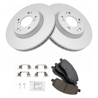 TRQ® - Front Disc Brake Kit with Ceramic Pads