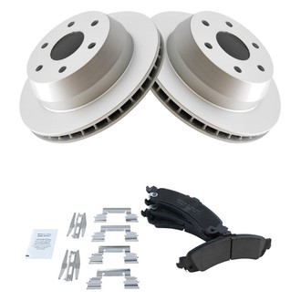 TRQ® - Rear Disc Brake Kit with Ceramic Pads