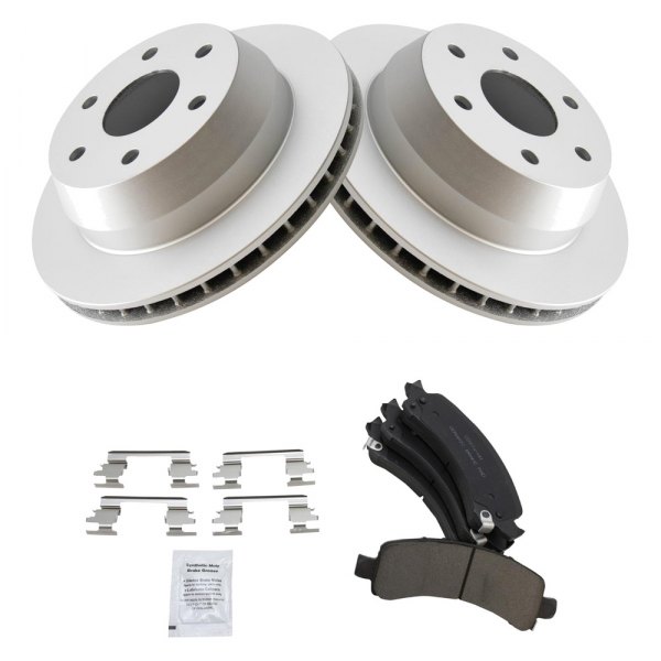 TRQ® - Rear Disc Brake Kit with Ceramic Pads