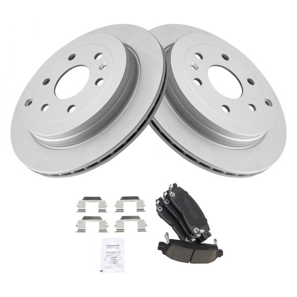 TRQ® - Rear Disc Brake Kit with Ceramic Pads