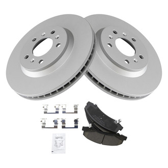 TRQ® - Front Disc Brake Kit with Ceramic Pads