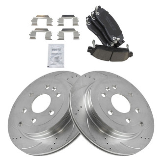 TRQ® - Performance Ceramic Brake Kit