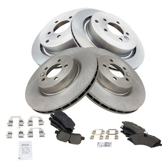 TRQ® - Disc Brake Kit with Ceramic Pads