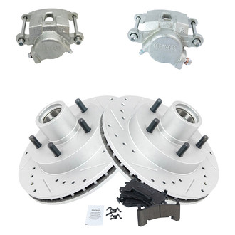 TRQ® - Performance Ceramic Brake Kit with Calipers