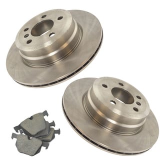 TRQ® - Rear Disc Brake Kit with Ceramic Pads