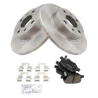 TRQ® - Rear Disc Brake Kit with Ceramic Pads