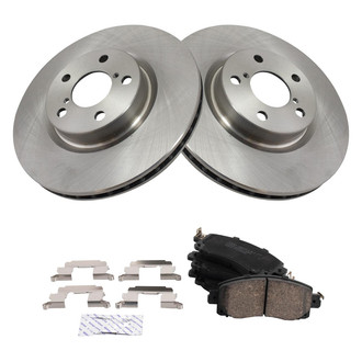 TRQ® - Front Disc Brake Kit with Ceramic Pads