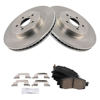 TRQ® - Front Disc Brake Kit with Ceramic Pads