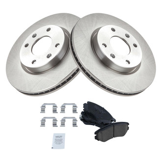 TRQ® - Front Disc Brake Kit with Ceramic Pads