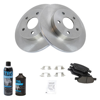 TRQ® - Rear Disc Brake Kit with Ceramic Pads
