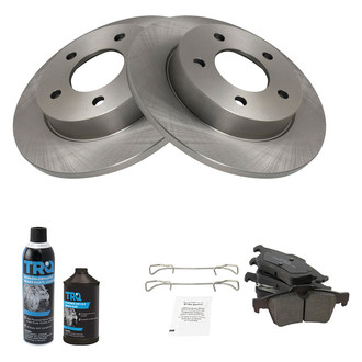 TRQ® - Rear Disc Brake Kit with Ceramic Pads