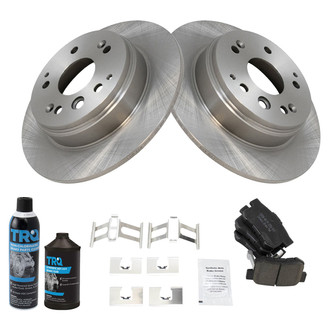 TRQ® - Rear Disc Brake Kit with Ceramic Pads
