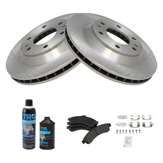 TRQ® - Front Disc Brake Kit with Ceramic Pads