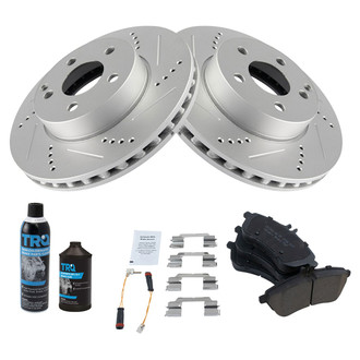 TRQ® - Performance Ceramic Front Brake Kit