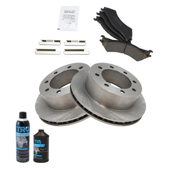 TRQ® - Rear Disc Brake Kit with Ceramic Pads