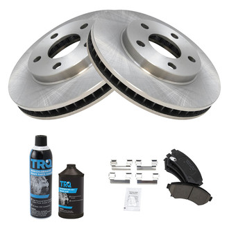 TRQ® - Front Disc Brake Kit with Ceramic Pads