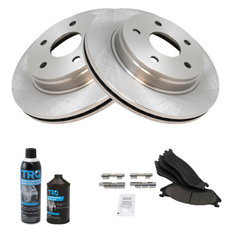 TRQ® - Front Disc Brake Kit with Ceramic Pads