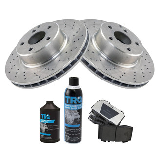 TRQ® - Disc Brake Kit with Ceramic Pads