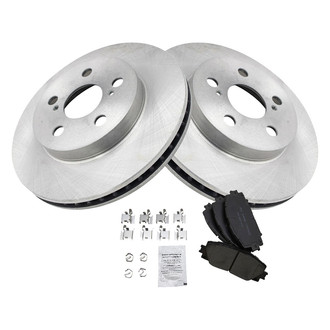 TRQ® - Front Disc Brake Kit with Ceramic Pads