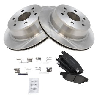 TRQ® - Rear Disc Brake Kit with Ceramic Pads