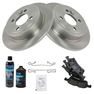 TRQ® - Rear Disc Brake Kit with Ceramic Pads