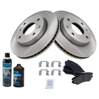 TRQ® - Front Disc Brake Kit with Ceramic Pads
