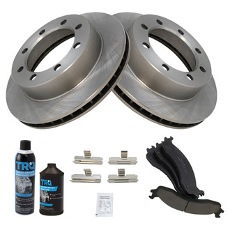 TRQ® - Front Disc Brake Kit with Ceramic Pads