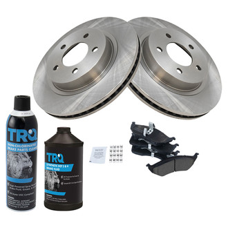 TRQ® - Front Disc Brake Kit with Ceramic Pads