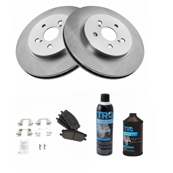 TRQ® - Front Disc Brake Kit with Ceramic Pads