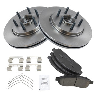 TRQ® - Front Disc Brake Kit with Ceramic Pads