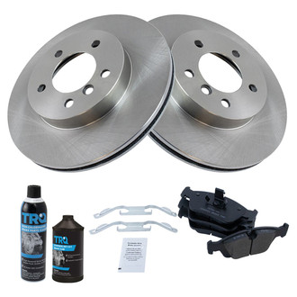 TRQ® - Front Disc Brake Kit with Ceramic Pads
