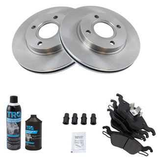 TRQ® - Front Disc Brake Kit with Ceramic Pads