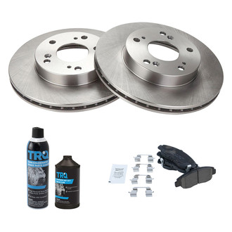TRQ® - Front Disc Brake Kit with Ceramic Pads